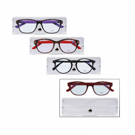 Reading Glasses Blue Light Blocking - Strength 1 (Various Colours)