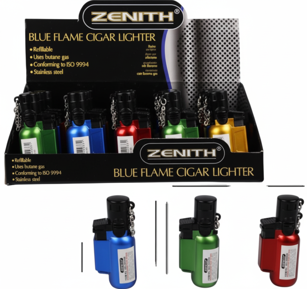 Refillable Cigar Lighter - Various Colours