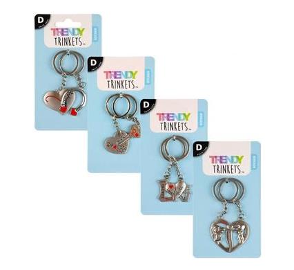 Keychain Love Assorted - 8 cm