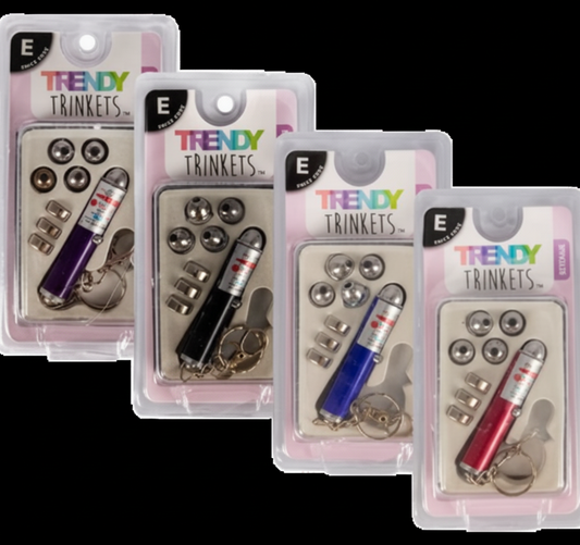 Keychain Light Laser - 7 cm - Various Colors