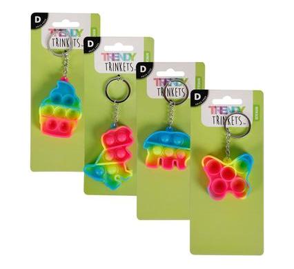 Keychain Bubble Popping Toy - 5 cm