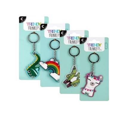 Keychain with Light - Novelty Design