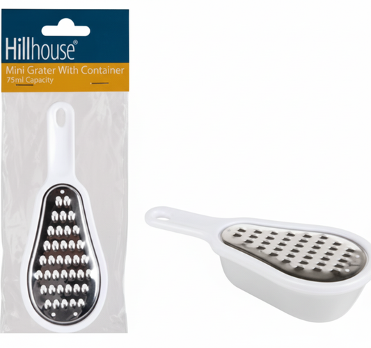 Mini Grater with Container - Compact Size