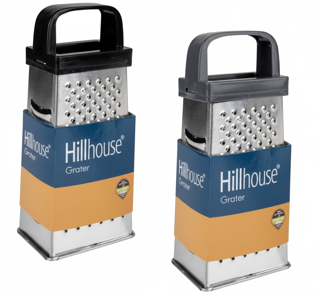 Four-Way Grater in Various Colours