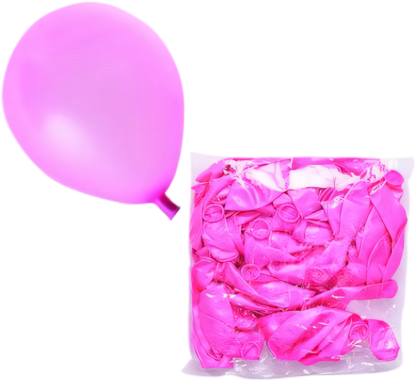 Metallic Pink Balloon Suitable For Helium (Bulk Pack of 12)
