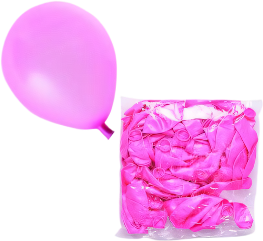 Metallic Pink Balloon Suitable For Helium (Bulk Pack of 12)