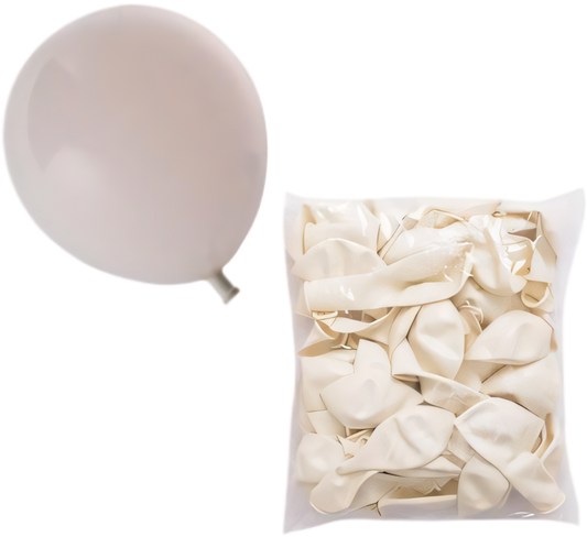 White Balloon Suitable for Helium - Bulk Pack of 12
