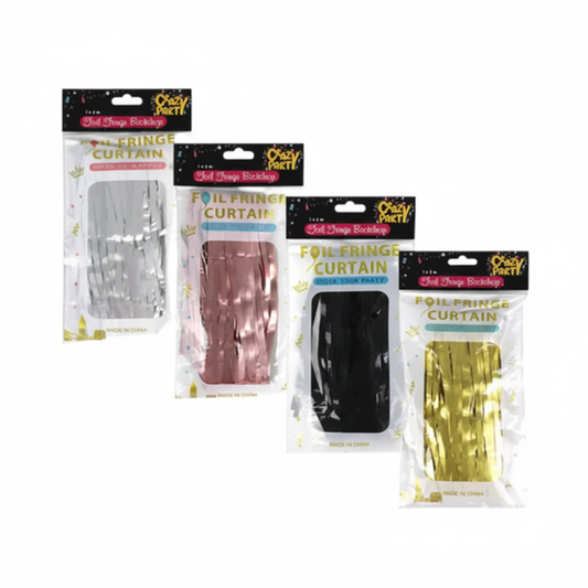 Party Tinsel Backdrop Curtain - 1 m x 2 m
