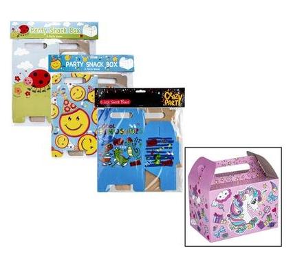 Party Boxes - 6 Pack - Assorted