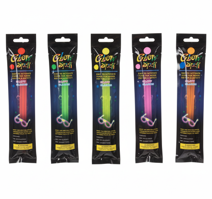 Glow Sticks Eye Glasses - Party Accessory - Various Colours