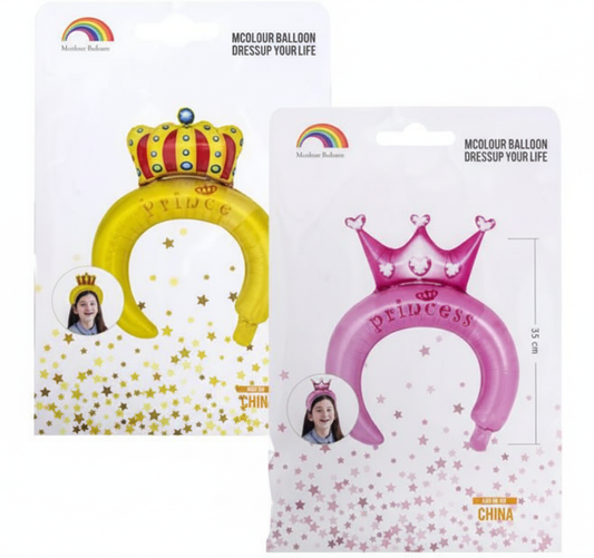 Party Balloon Headband Assorted - 35 cm