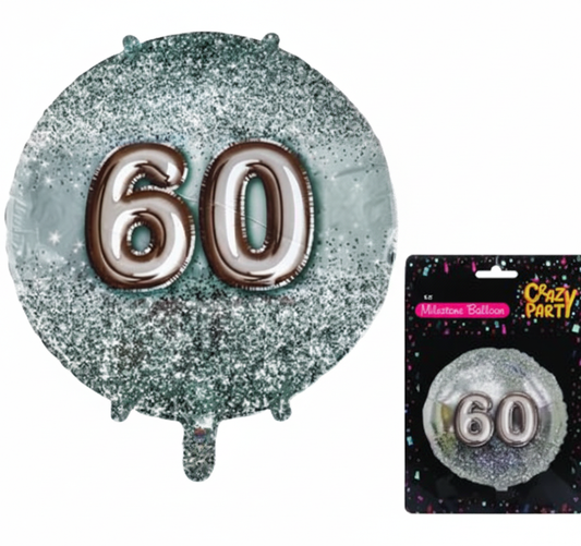 Milestone Foil Helium Balloon - 60.45 cm