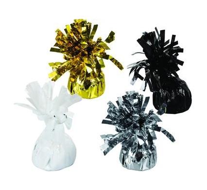 Balloon Weight for Helium Balloons - Assorted Colours - 98g - 9 x 6cm