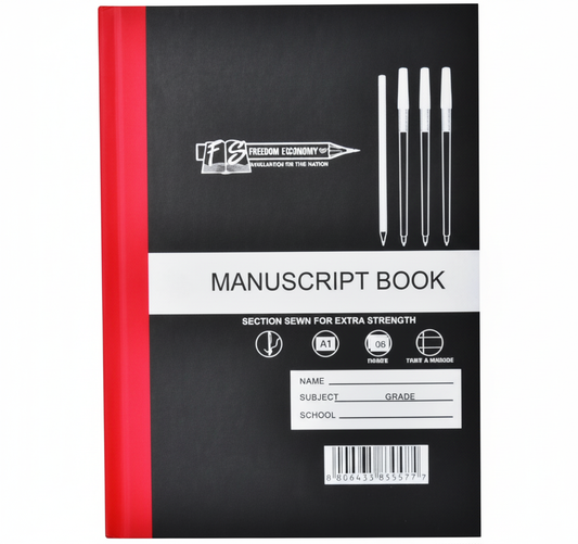 Croxley Hard Cover A5 Manuscript Book - Bulk Pack of 10 - 96 Pages