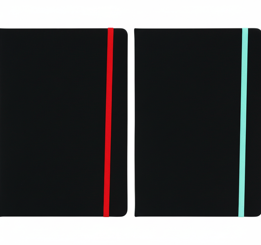 Notebook with Color Elastic Band - 21 cm x 14 cm