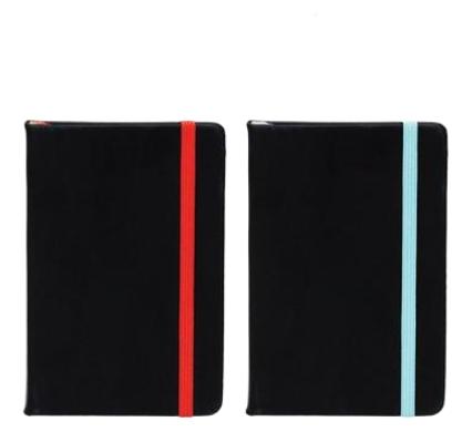Notebook with Color Elastic Band - 14 cm x 9.5 cm