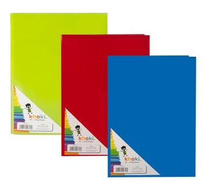 File Binder - 2-Ring - Polyvinyl Chloride (PVC) - A4 Size - Assorted Colors