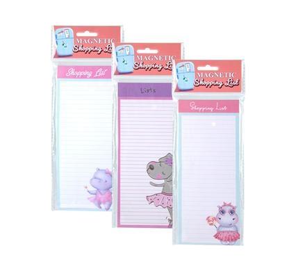 Magnetic Note Pad - 60 Sheets - Assorted Designs