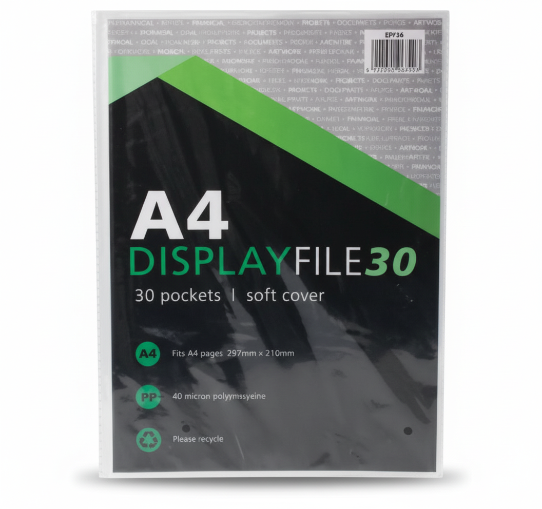 A4 Display Book with 30 Pages
