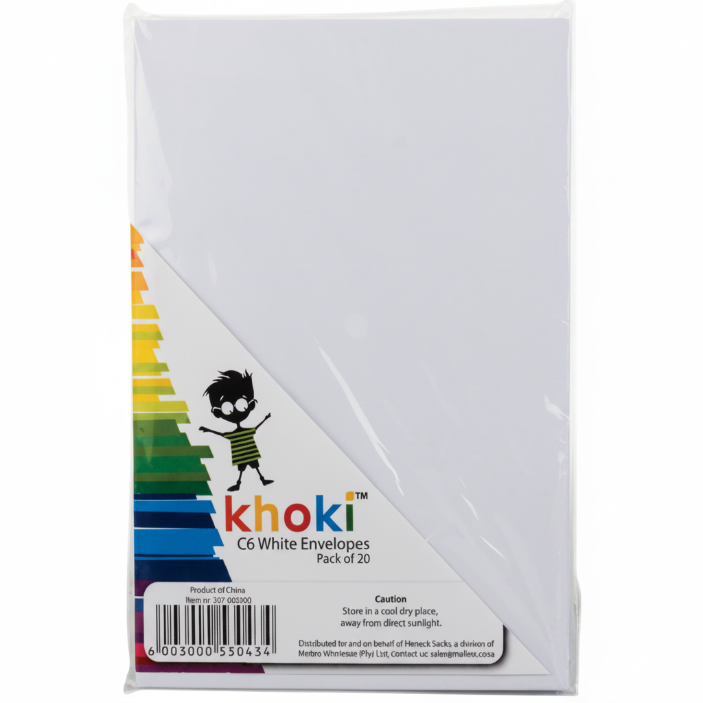 White Opaque Envelope