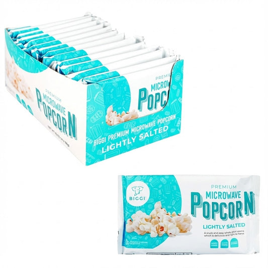Microwave Popcorn Light Salt - 100g - 14 Pack