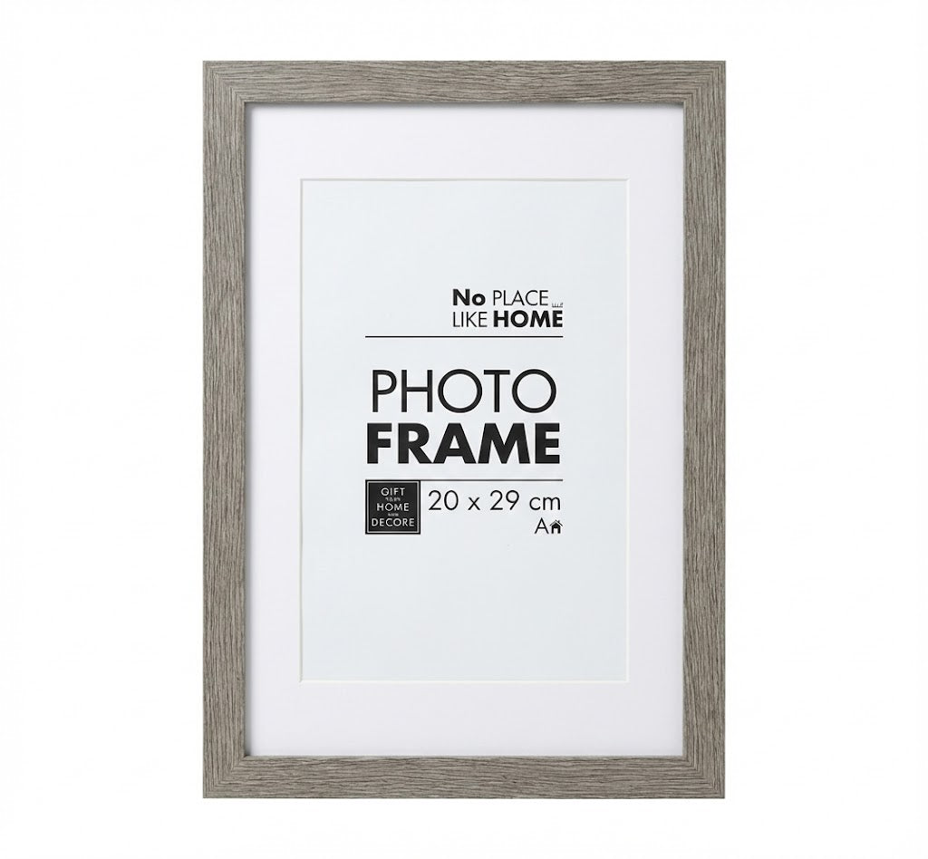 Picture Frame Certificate Rustic Grey - 20 x 29 cm
