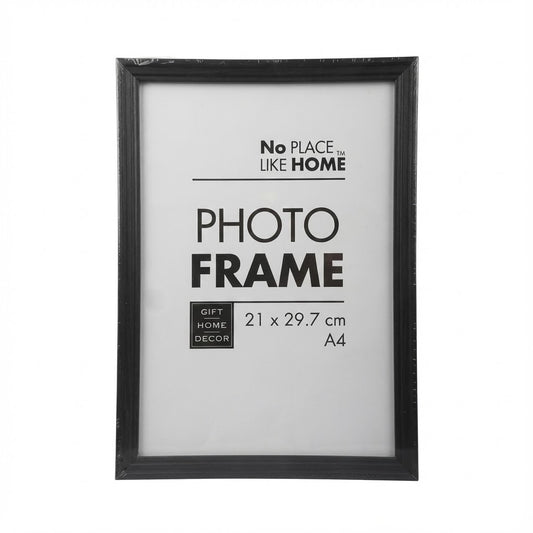 Wood Frame - Black Finish - For A4 Document