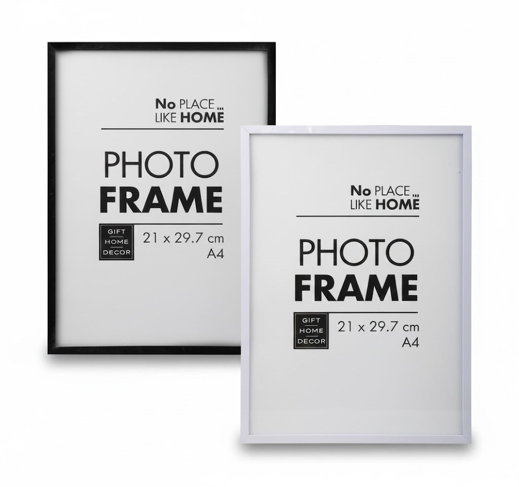 Plastic Basic Picture Frame (A4) - Assorted