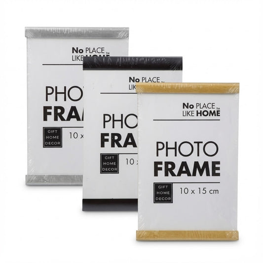 Slide In Plastic Frame - Assorted Colours - For 10 x 15 cm Photo