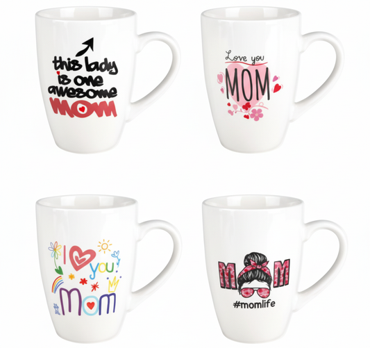 Mug for Occasions - Mom Barrel - 400ml - Assorted