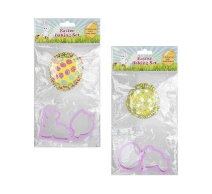 Baking Set Cookie Cutter and Baking Cups