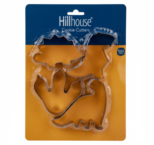 Cookie-Cutters Stainless Steel 4pc Dinosaurs