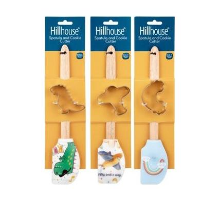 Spatula Silicone 29cm And Cookie Cutter