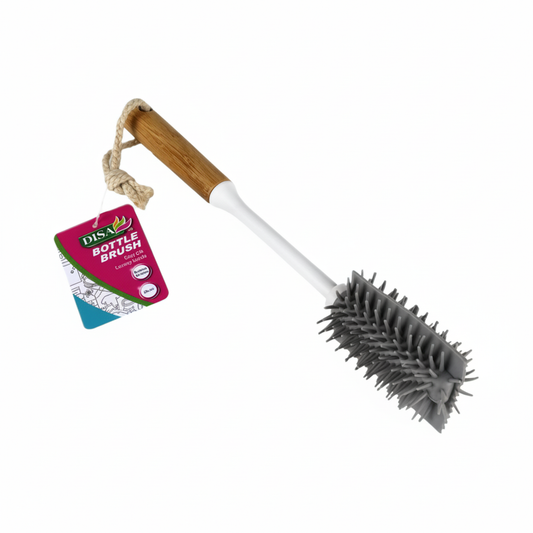 Dish and Bottle Brush - Rubber Bristle - 28 cm
