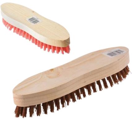 Scrubbing Brush Wooden Back 27cm