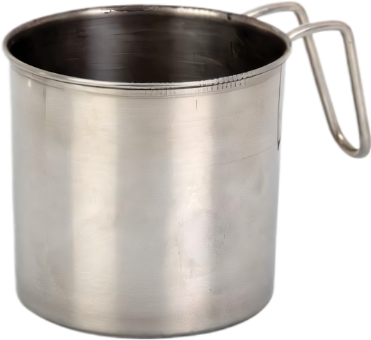 Stainless Steel Mug with Wire Handle (350 ml)