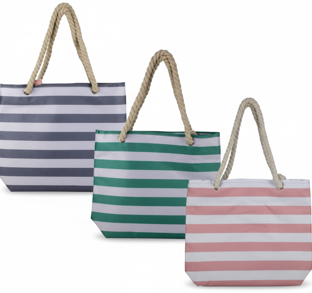 Cooler Beach Bag Rope Handles 45x35cm - Various Colors