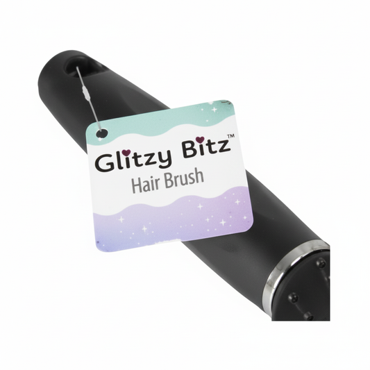 Hair Brush - Black Paddle - 22.5 cm