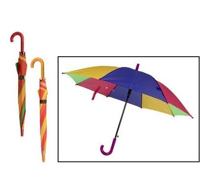Set of 2 Umbrella for Children - 8 Ribs - 4 Colors - 60 cm Diameter