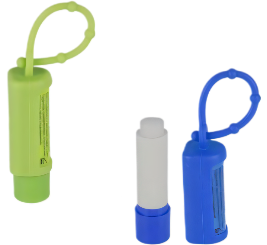 Lip Balm Tube with Clip - 4.5 g - Various Colours