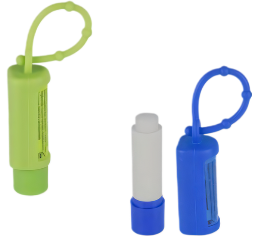 Lip Balm Tube with Clip - 4.5g - Various Colors