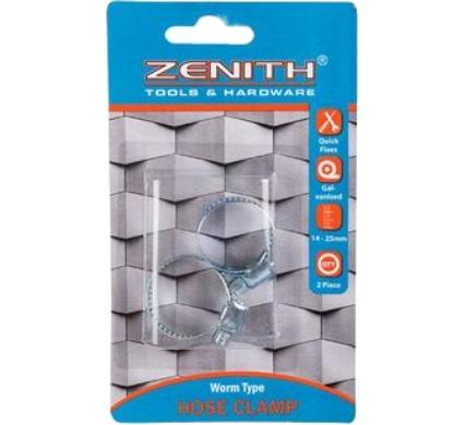 Worm Drive Galvanized Hoseclamps 14-25mm