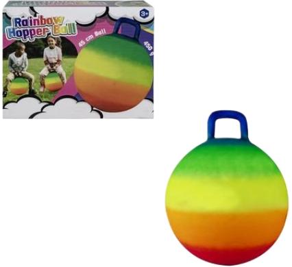 Ride On Rainbow Hopper Ball 45cm,450g