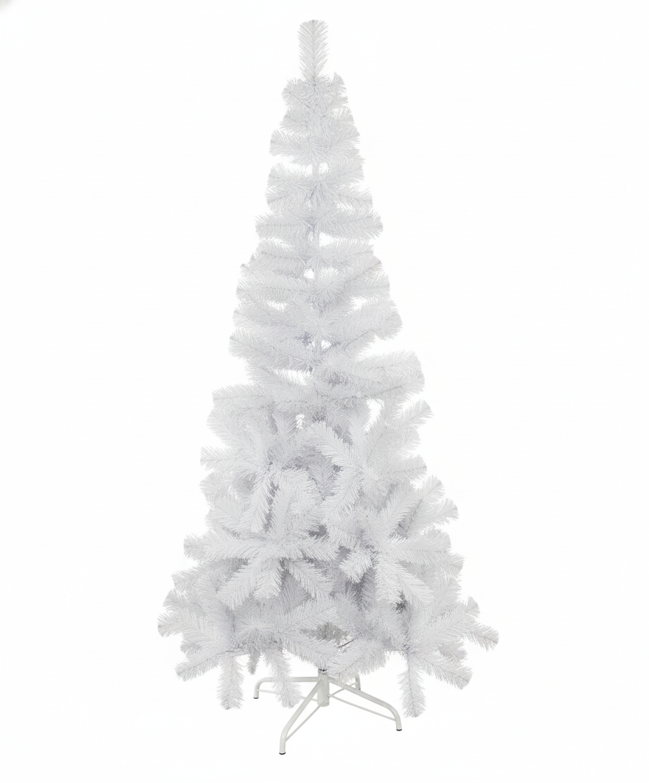 White Regular Christmas Tree with 360 Tips (1.5 metres)