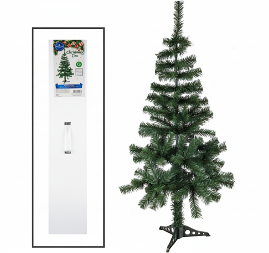 Green Regular Christmas Tree with 161 Tips (1.2 metres)