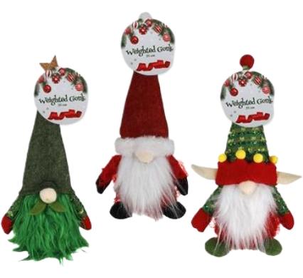 Christmas Room Decor Weighted Gonk - 35 cm