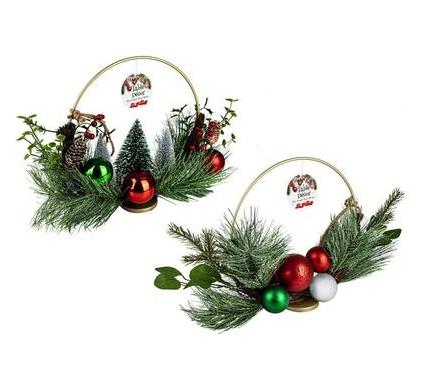 Christmas Table Decor Pine Centerpiece - 30 cm