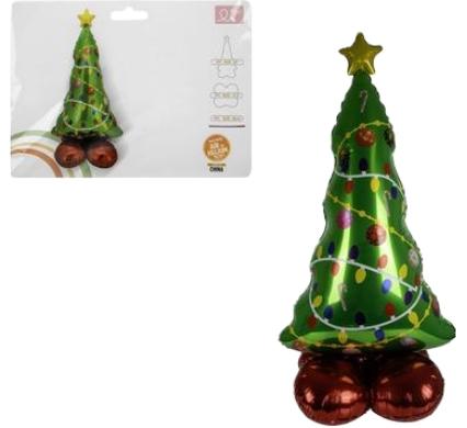 Christmas Balloon Giant Tree Air Filled 1.1m