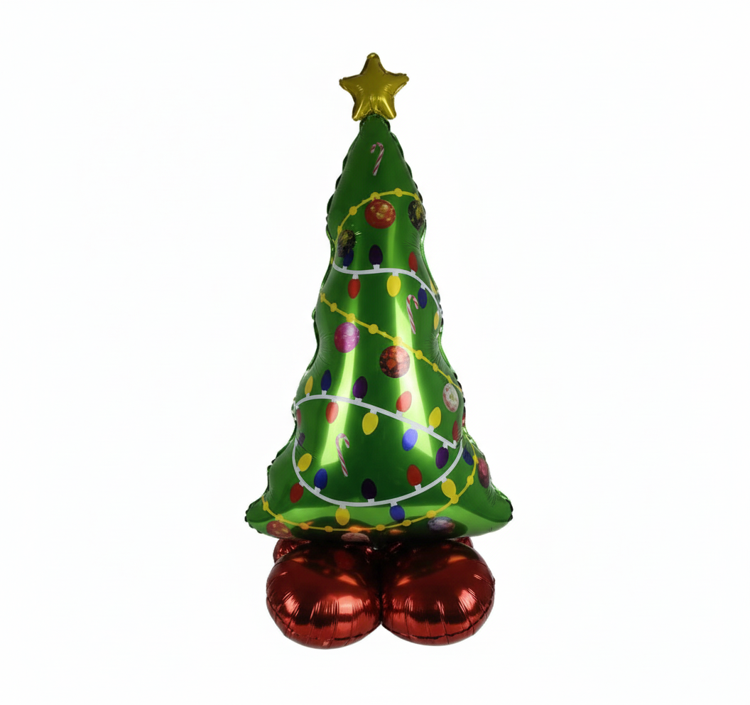 Giant Air Filled Christmas Tree Balloon (1.1 metres)