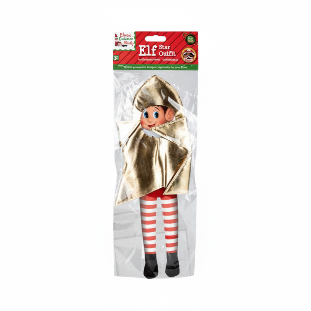 Christmas Elf Outfit Star